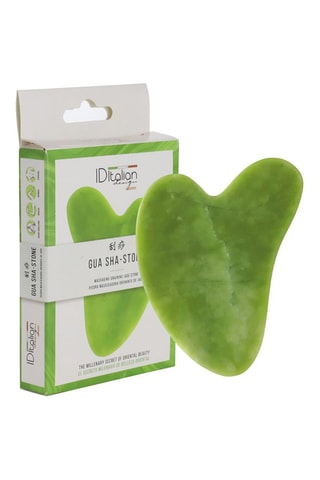 Guasha en pierre de Jade - Vert