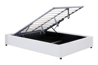 Lit-coffre avec sommier Otto - Couchage 140 x 190 cm