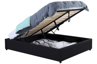 Lit-coffre avec sommier Otto - Couchage 140 x 190 cm
