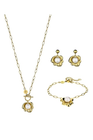 Conjunto PearlNest - Dourado
