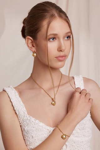 Conjunto PearlNest - Dourado