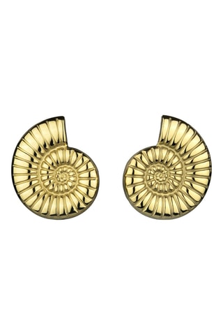 2 pares de brincos Thalina - Dourado