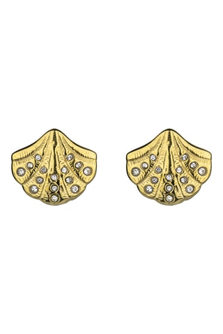 2 pares de brincos Thalina - Dourado