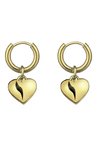 Coffret relógio de quartzo em couro e zircões, bracelete e brincos Paris