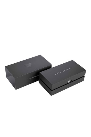 Coffret relógio em aço e zircões, bracelete e brincos Lisbon