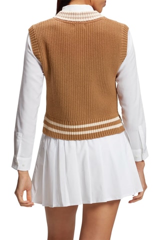 Camisola sem mangas - Bege