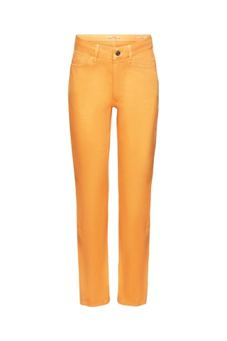 Calças de ganga slim Laranja