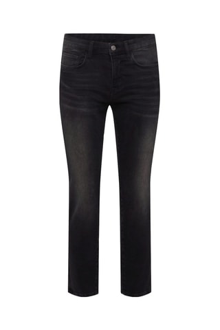 Calças de ganga slim Preto