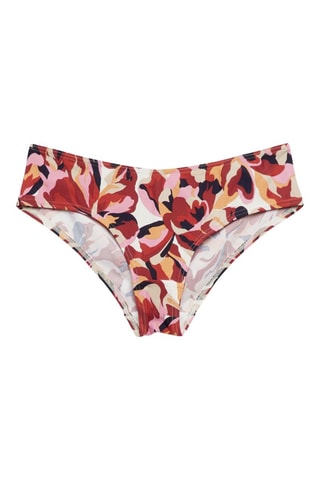 Parte de baixo de biquíni - Vermelho e branco