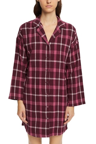 Camisa de dormir - Bordô