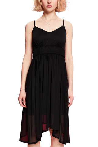 Vestido midi - Preto