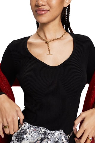 Vestido-camisola - Preto