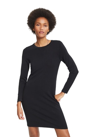 Vestido direito - Preto