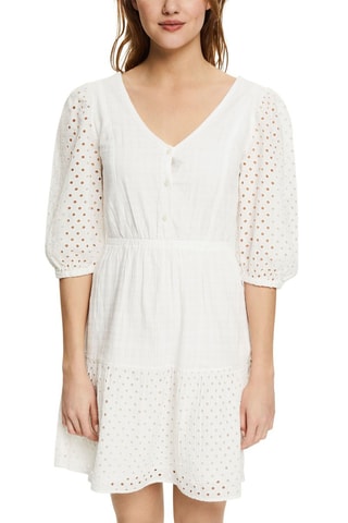Vestido estilo patinadora Branco