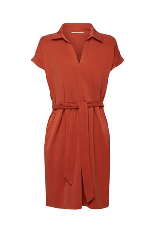 Vestido direito - Laranja