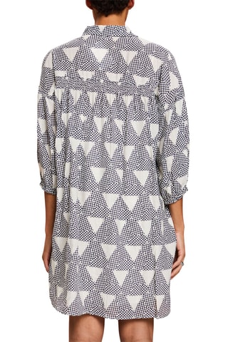 Vestido direito - Azul-escuro