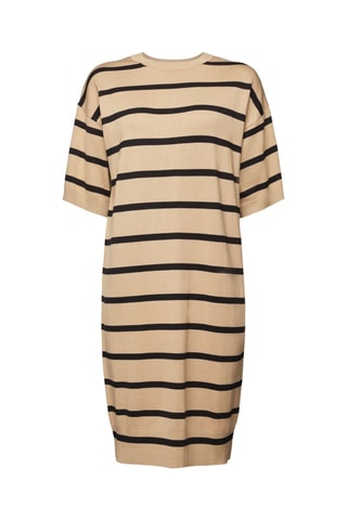 Vestido t-shirt - Bege