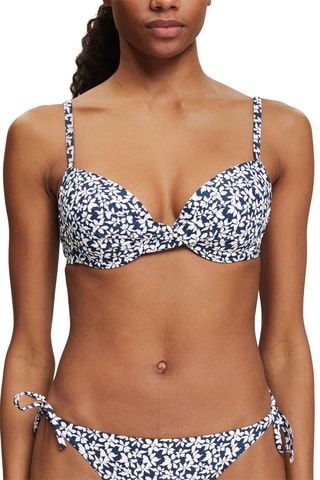 Maillot 2 pièces - Bleu marine et blanc