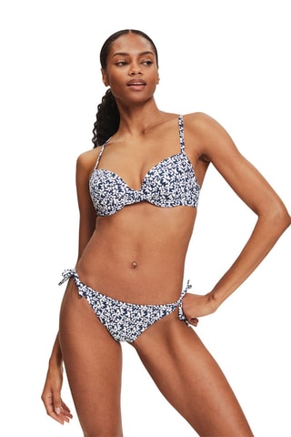 Maillot 2 pièces - Bleu marine et blanc