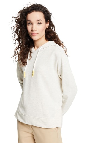 Sweat com capuz - Cinzento mesclado