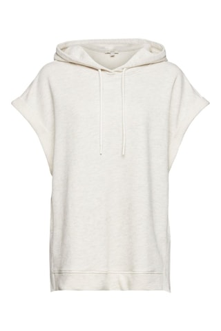 Sweat com capuz - Cinzento mesclado