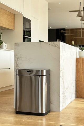 Automatische Prullenbak Upper 60 l Donkergrijs