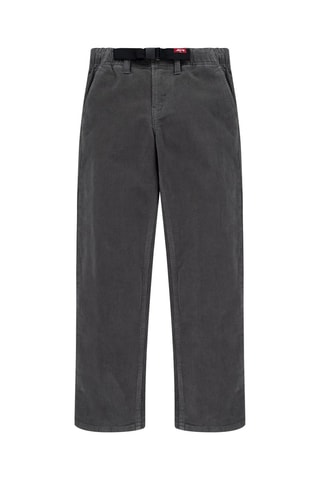 Jogging en velours - Gris foncé