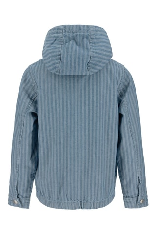 Veste en jean à capuche Sutro - Bleu