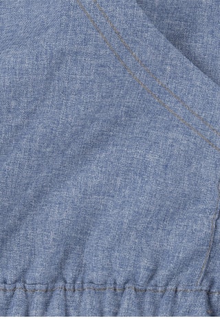 Blouson à capuche - Bleu