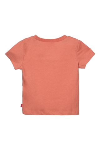 T-shirt - Blanc et orange