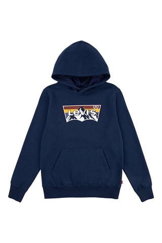 Sweat à capuche - Bleu