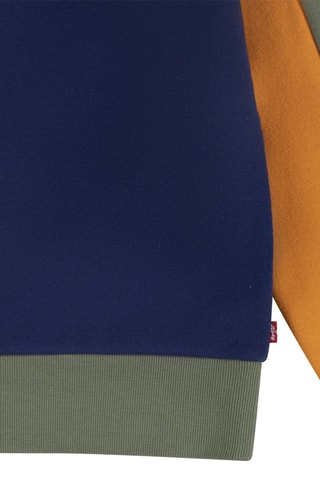 Sweat en coton biologique - Bleu