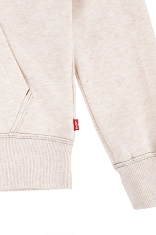Sweat à capuche - Kaki et beige