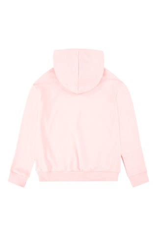 Sweat à capuche - Blanc, rouge, bleu et rose