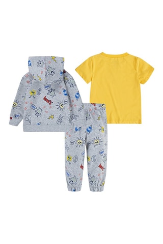 Ensemble 3 pièces - Jaune et gris