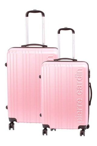 Valise cabine et valise semaine - Rose - 55/65 cm