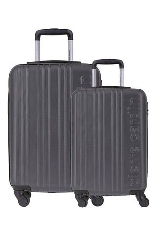 Valise cabine et valise semaine - Gris foncé - 55/65 cm