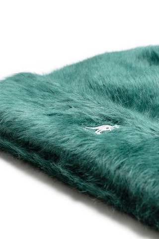 Bonnet en angora Furgora - Vert sapin