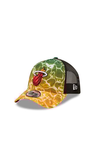 Casquette Summer City Trucker Miami Heat - Noir et vert