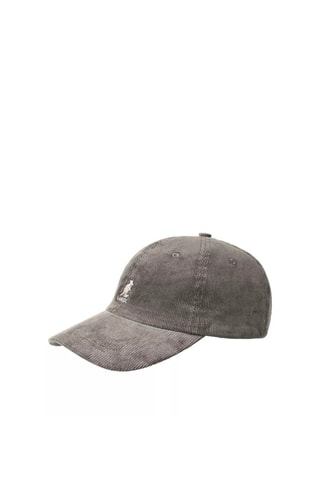 Casquette de baseball en velours - Gris