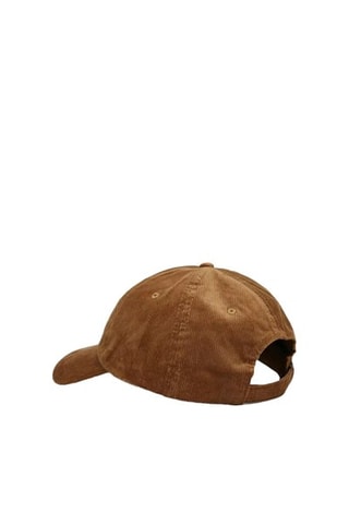 Casquette de baseball en velours - Marron