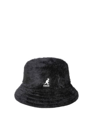 Bob en angora Furgora Bucket - Noir