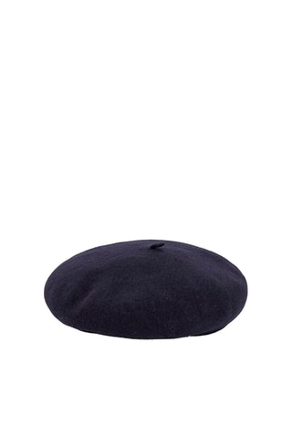 Béret en laine Anglobasque - Bleu marine
