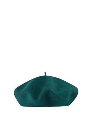 Béret en laine - Vert foncé