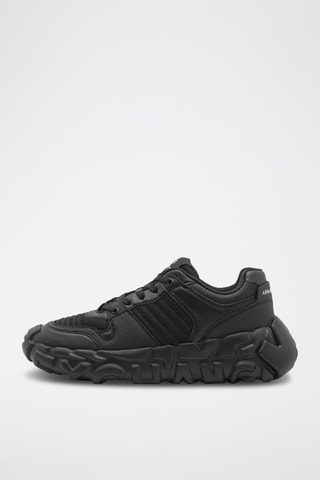 Baskets en cuir - Noir