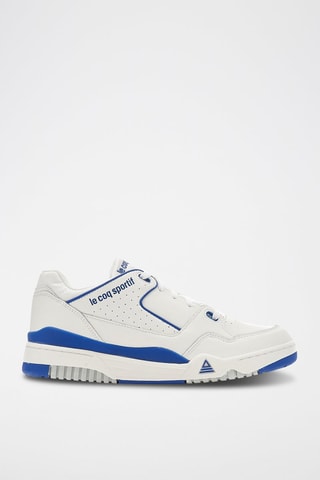 Baskets en cuir LCS T1000 Nineties - Blanc et bleu cobalt