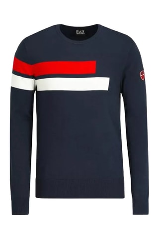 Pull en laine - Bleu marine