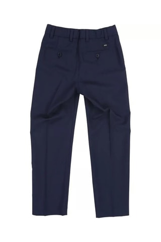 Pantalon en laine - Bleu marine