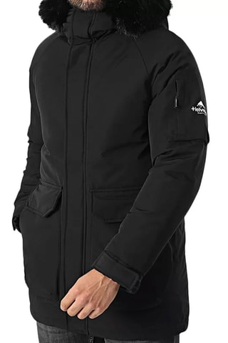 Parka à capuche Expedition - Noir