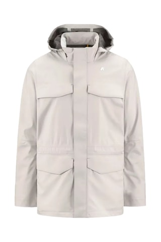 Parka à capuche Manphy Bonded Jersey - Beige